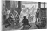 Women Singing to Men at a Bar by Anonymous