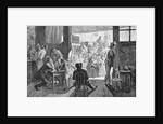 Women Singing to Men at a Bar by Anonymous