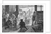 Women Singing to Men at a Bar by Anonymous