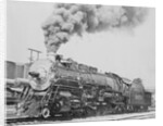 Santa Fe Railroad Steam Engine by Anonymous