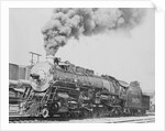 Santa Fe Railroad Steam Engine by Anonymous