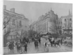 La Place St. Georges, Paris by Edmond-Georges Grandjean