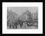 La Place St. Georges, Paris by Edmond-Georges Grandjean