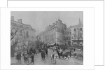La Place St. Georges, Paris by Edmond-Georges Grandjean