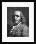 Engraved Portrait of Benjamin Franklin by Anonymous