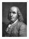 Engraved Portrait of Benjamin Franklin by Anonymous