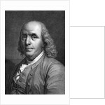 Engraved Portrait of Benjamin Franklin by Anonymous