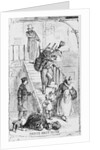 Illustration of a Landlord Evicting Tenants by Anonymous