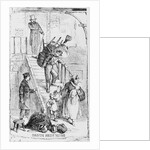 Illustration of a Landlord Evicting Tenants by Anonymous