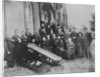 Family with Open Coffin by Anonymous