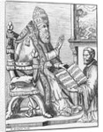 Print of Palestrina Showing Pope Julian III His New Mass by Anonymous