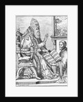Print of Palestrina Showing Pope Julian III His New Mass by Anonymous