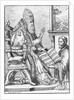 Print of Palestrina Showing Pope Julian III His New Mass by Anonymous
