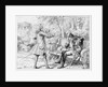 Frederick the Great and Voltaire Print by Anonymous