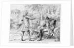 Frederick the Great and Voltaire Print by Anonymous