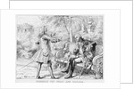 Frederick the Great and Voltaire Print by Anonymous