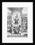 Margery Polley Burning at Stake by Anonymous