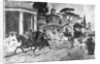 Carriage Dashing Through Town by Anonymous