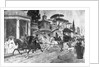 Carriage Dashing Through Town by Anonymous