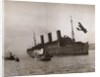 Leviathan Arriving in New York Harbor by Anonymous