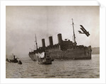 Leviathan Arriving in New York Harbor by Anonymous