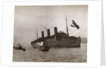 Leviathan Arriving in New York Harbor by Anonymous