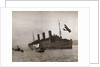 Leviathan Arriving in New York Harbor by Anonymous