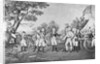 Lithograph of The Surrender of General Burgoyne by Currier & Ives