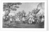 Lithograph of The Surrender of General Burgoyne by Currier & Ives