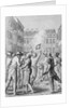 Engraving of Colonists Burning Stamp Act Papers by Anonymous