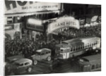 Crowds Gathering at Astor Theater by Anonymous