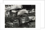 Crowds Gathering at Astor Theater by Anonymous