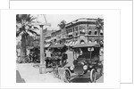 Cars Parked Alongside Street by Anonymous