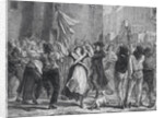 Crowd Carrying Head of Princess De Lamballe by Anonymous