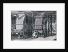 Illustration Depicting Calico Printing at a Factory by Anonymous