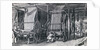 Illustration Depicting Calico Printing at a Factory by Anonymous