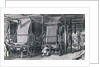Illustration Depicting Calico Printing at a Factory by Anonymous