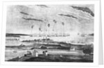A View of the Bombardment of Fort McHenry by J. Bower