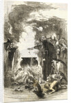 Witch Adding Ingredients to Brew by Anonymous
