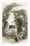 Witch Adding Ingredients to Brew by Anonymous