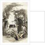 Witch Adding Ingredients to Brew by Anonymous
