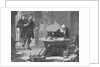 John Milton Visiting Galileo by Anonymous