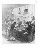 Men Gambling at Saloon by Anonymous