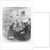 Men Gambling at Saloon by Anonymous
