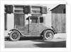 Side Display of Early Model T Ford by Anonymous