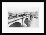 Traffic Crossing London Bridge by Anonymous