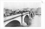 Traffic Crossing London Bridge by Anonymous