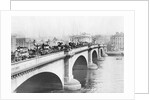 Traffic Crossing London Bridge by Anonymous
