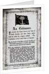 Ordinance to Dissolve the Union by Anonymous