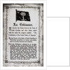 Ordinance to Dissolve the Union by Anonymous